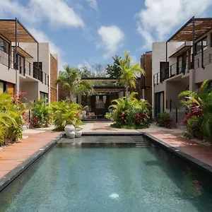 Apartamento Departamento Boho Chic, Alberca Privada , Centrico, Tulum